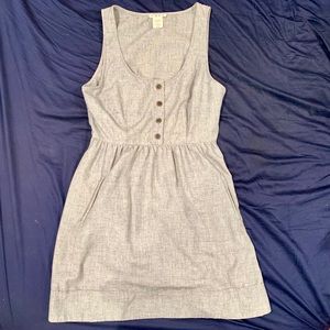 Grey Shirt dress; Size 4